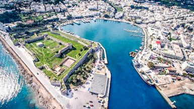 Kos stad är huvudstaden på Kos