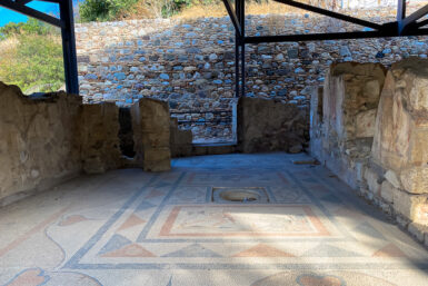 Det västarkeologiska området i kosstaden ligger i stadens centrum. Denna del av staden hade övergivits under medeltiden