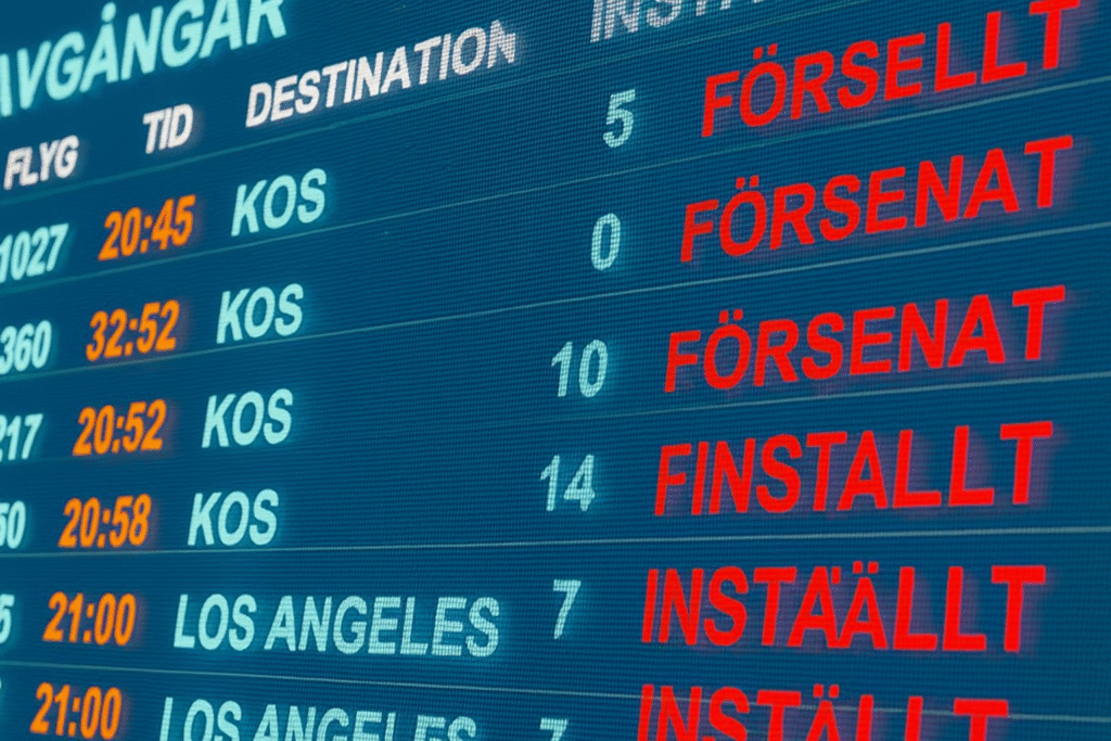 AirHelp flygförsening Kos