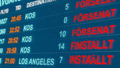 AirHelp flygförsening Kos